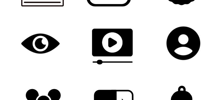 Icons for Menu 4