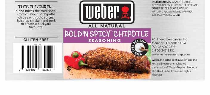 Packaging: Weber Label