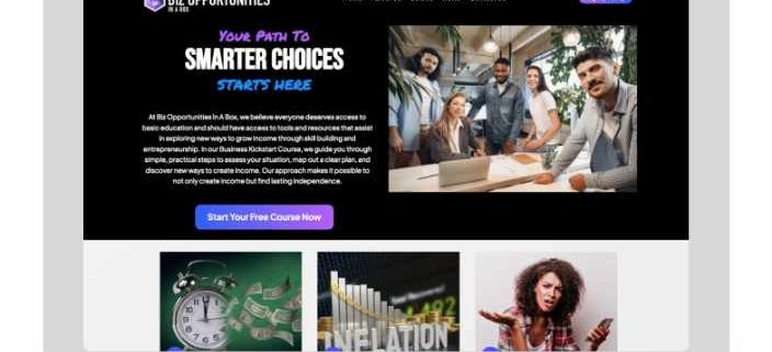 Website: Biz Opps In A Box