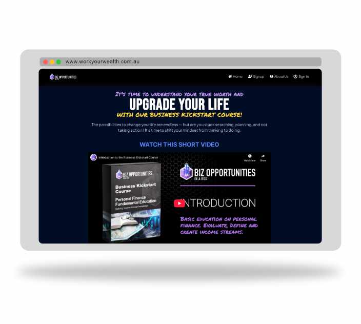 Web: Biz Opps Funnel