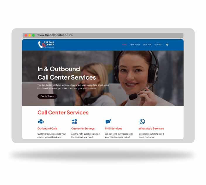 Web: The Call Center