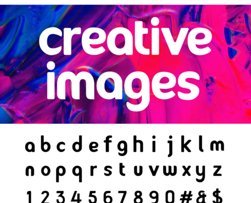 Typography: Creative Images Font