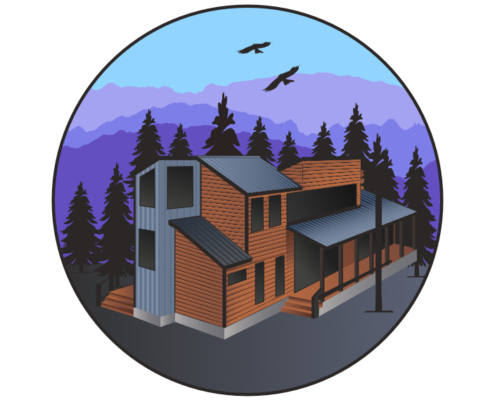 Illustration: Wood Cabin