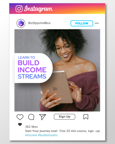 BizOpps Instagram Ad