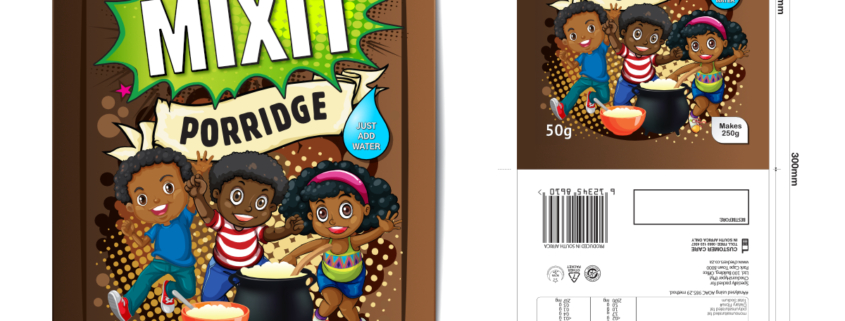 Packaging: Mixit Porridge