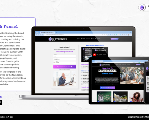 Portfolio: BizOpps Web UI/UX