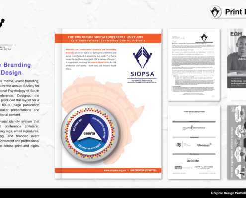 Print Design: SIOPSA yr 3