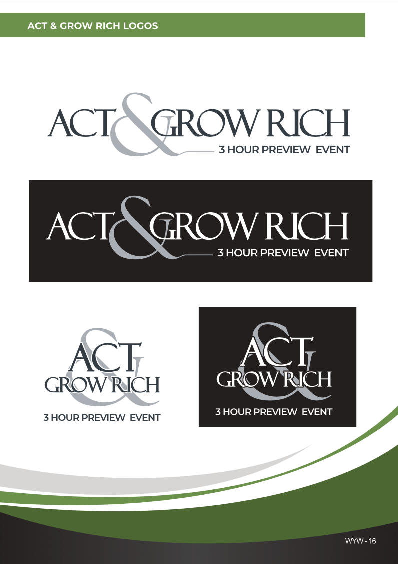 Act and Grow Rich