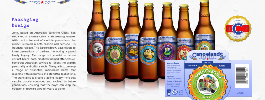 Portfolio: Canoelands Packaging Design