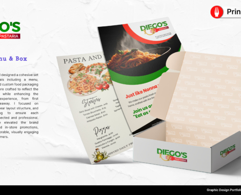 Portfolio: Diegos Print Design