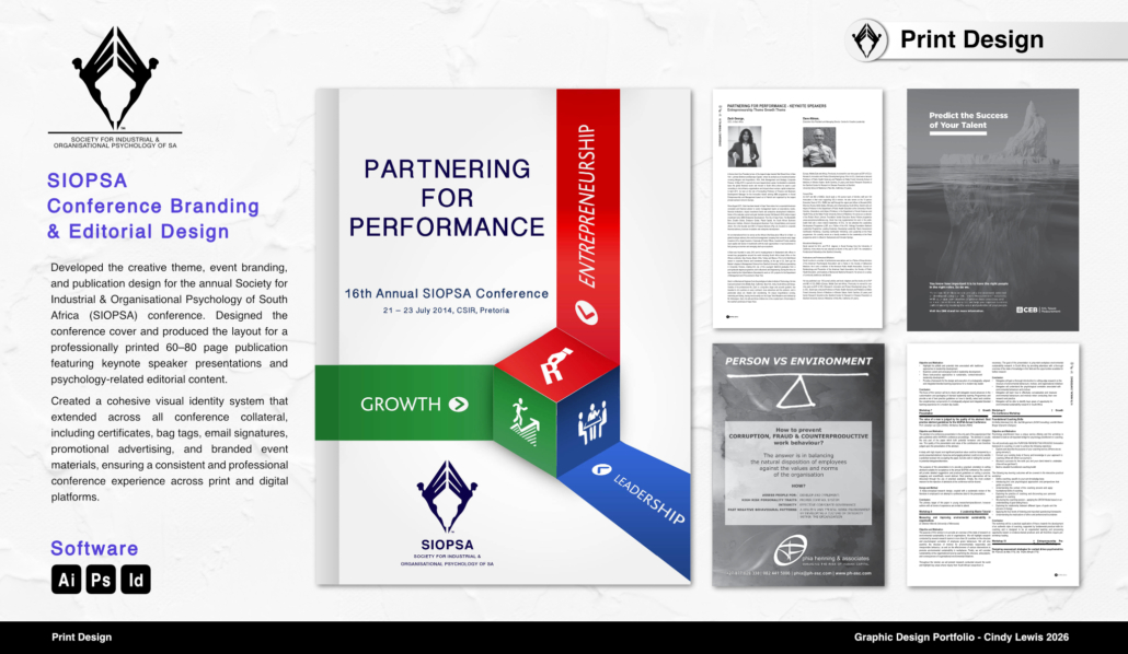Print Design: SIOPSA 1
