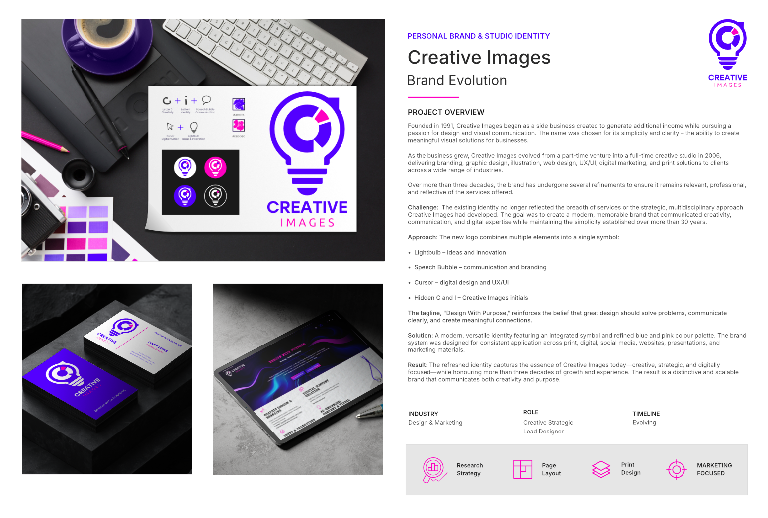 Creative Images: Brand Evolution
