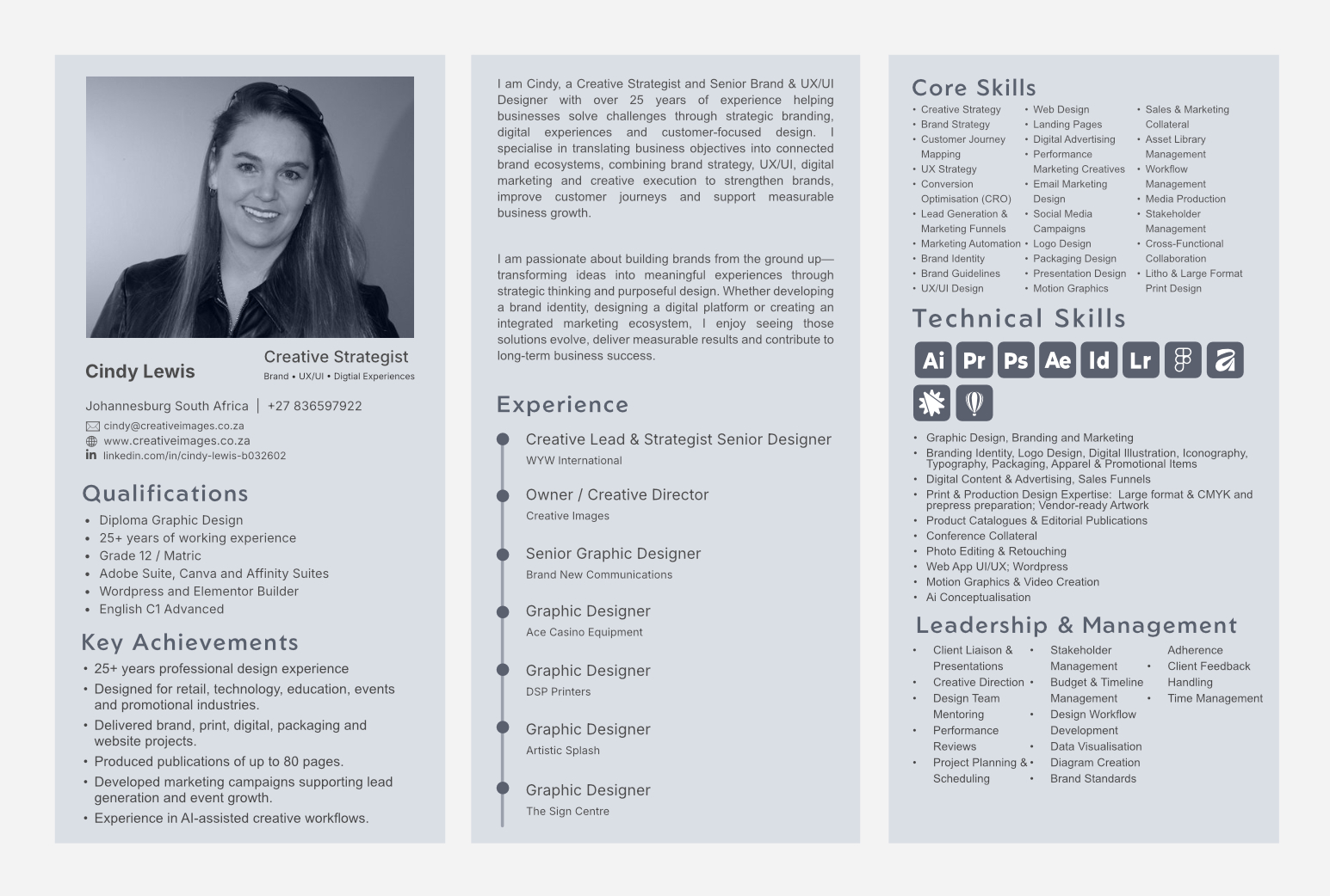 Cindy Lewis - Creative Strategist